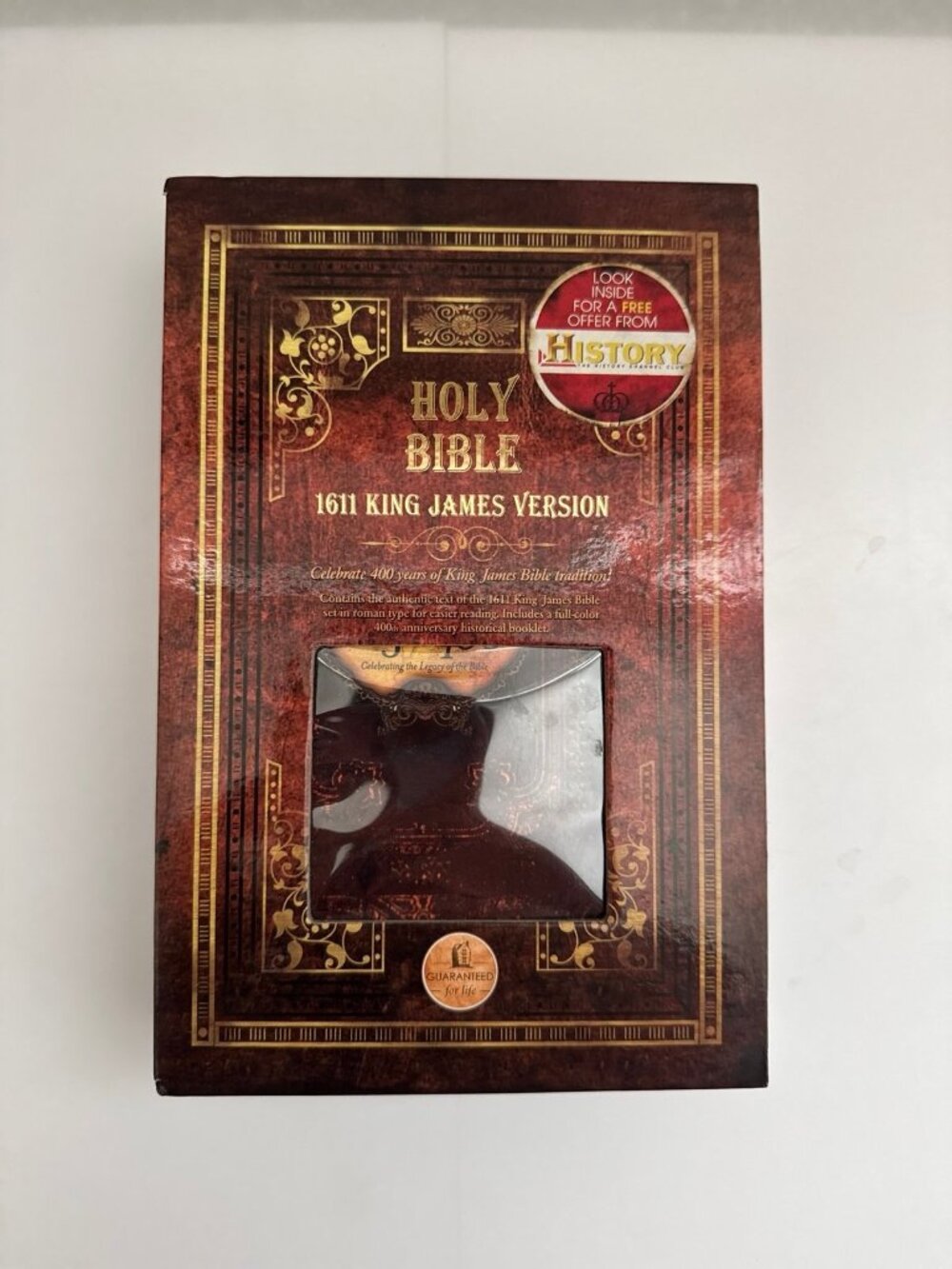 Holy Bible 1611 King James Version History Channel limited edition boxed set